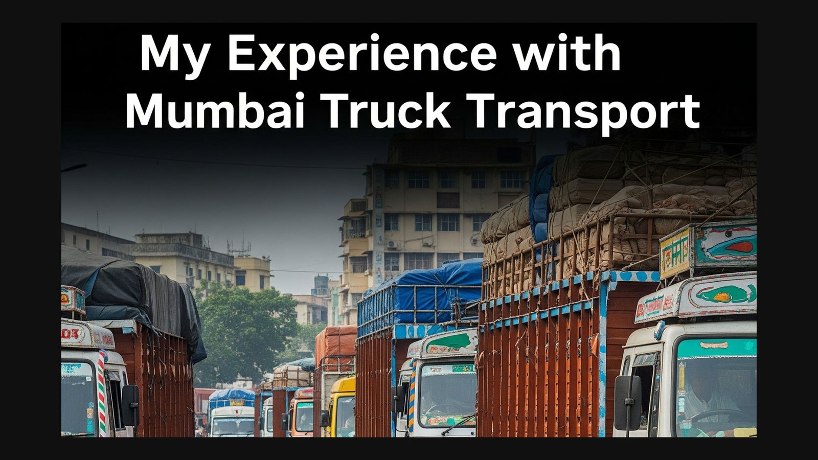 Life on the Move: My Experience with Mumbai Truck Transport