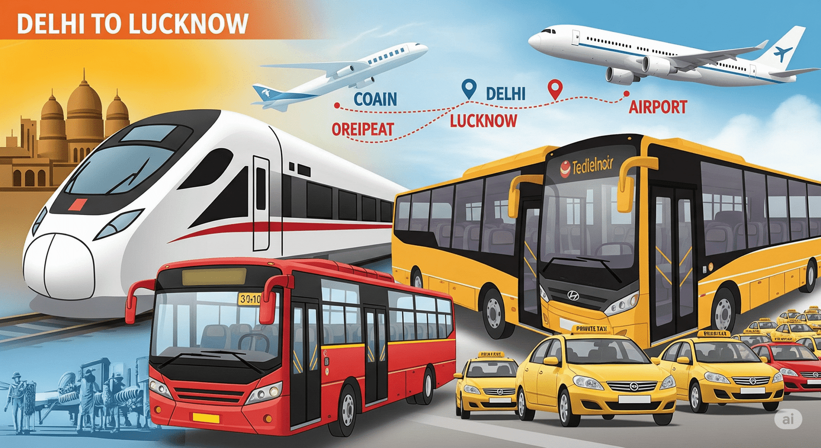 Delhi to Lucknow Transport: A Complete Guide to Services & Providers