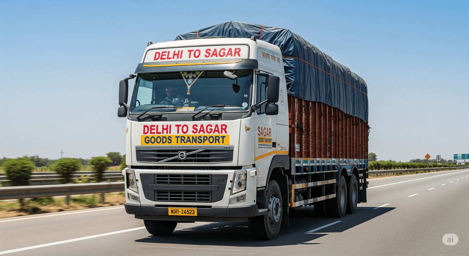 Delhi to Sagar Goods Transport: Complete Logistics Guide (2025)