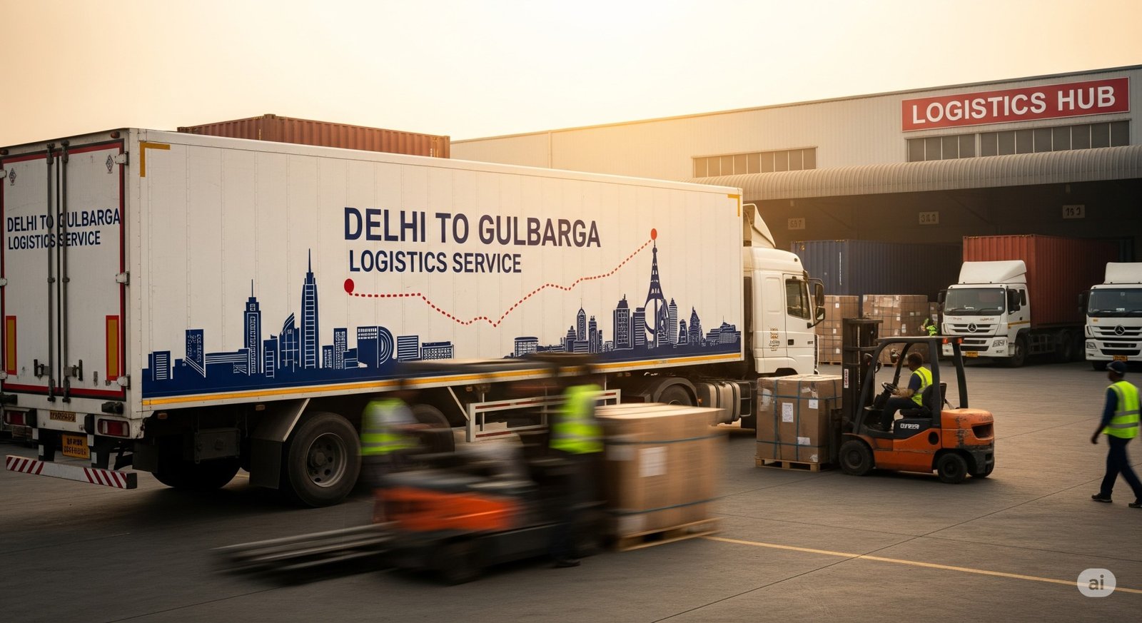 Delhi to Gulbarga Logistics Service – Fast, Reliable & Affordable Goods Transport