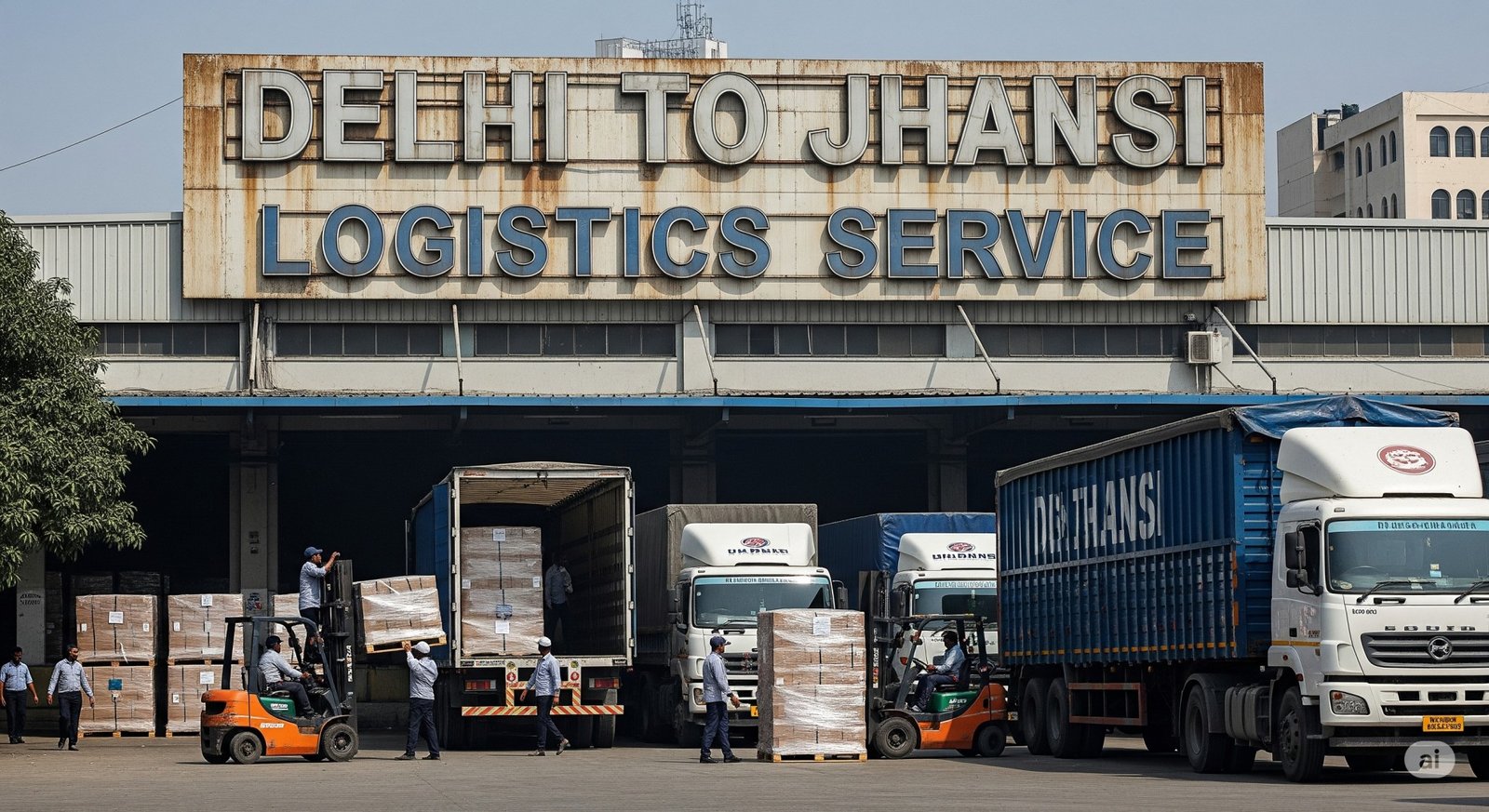 Delhi to Jhansi Logistics Service: Efficient and Affordable Transport Solutions