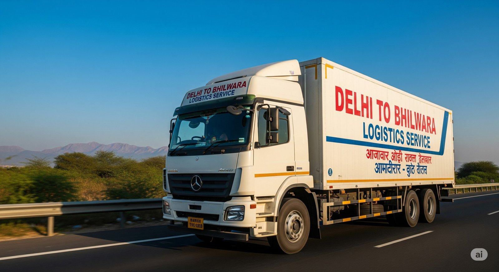 Delhi to Bhilwara Logistics Service