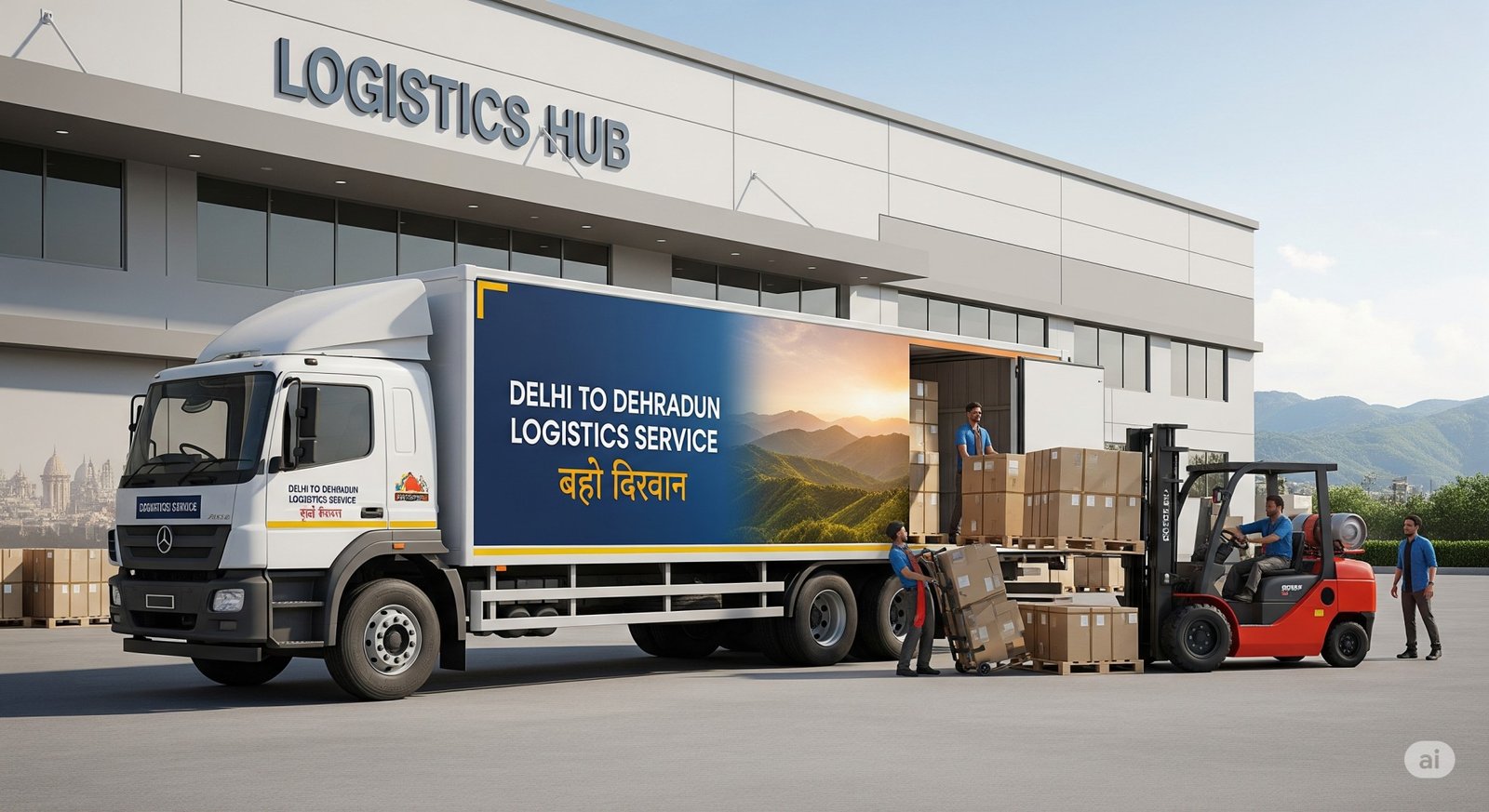Delhi to Dehradun Logistics Service – Fast, Reliable, and Secure