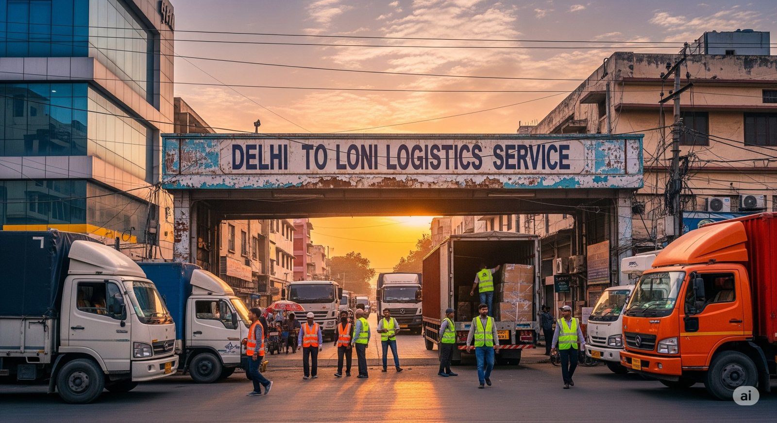 Delhi to Loni Logistics Service – Fast, Reliable and Affordable Transport Solutions