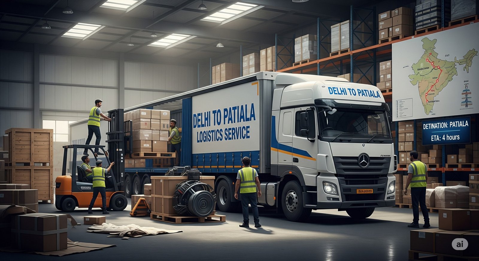 Delhi to Patiala Logistics Service: Fast, Reliable & Cost-Effective Transport Solutions