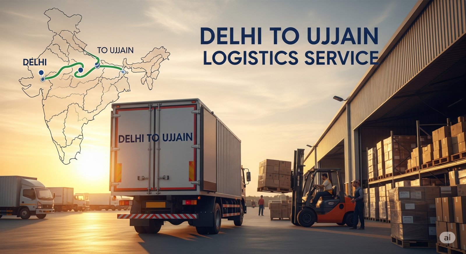 Delhi to Ujjain Logistics Service – Reliable and Cost-Effective Transport Solutions