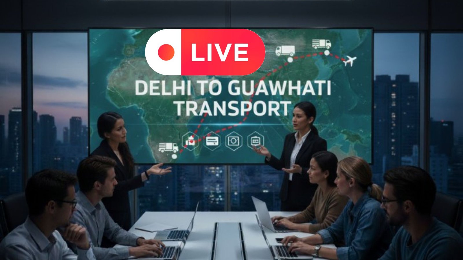 Delhi to Guwahati Transport