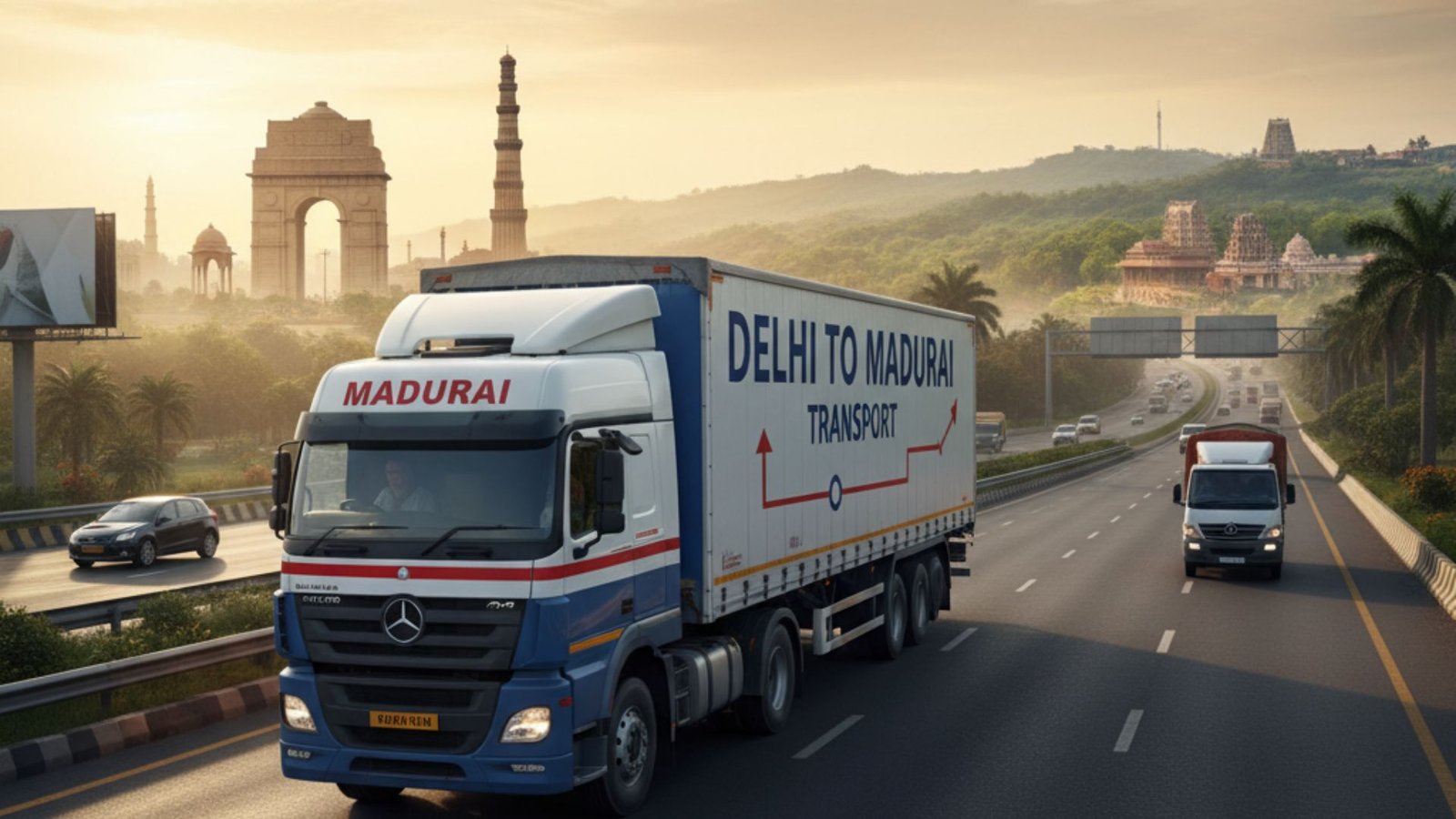 Delhi to Madurai Logistics Service