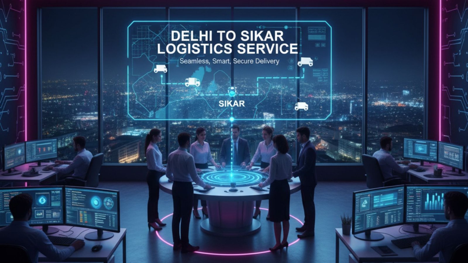 Delhi to Sikar Logistics Service