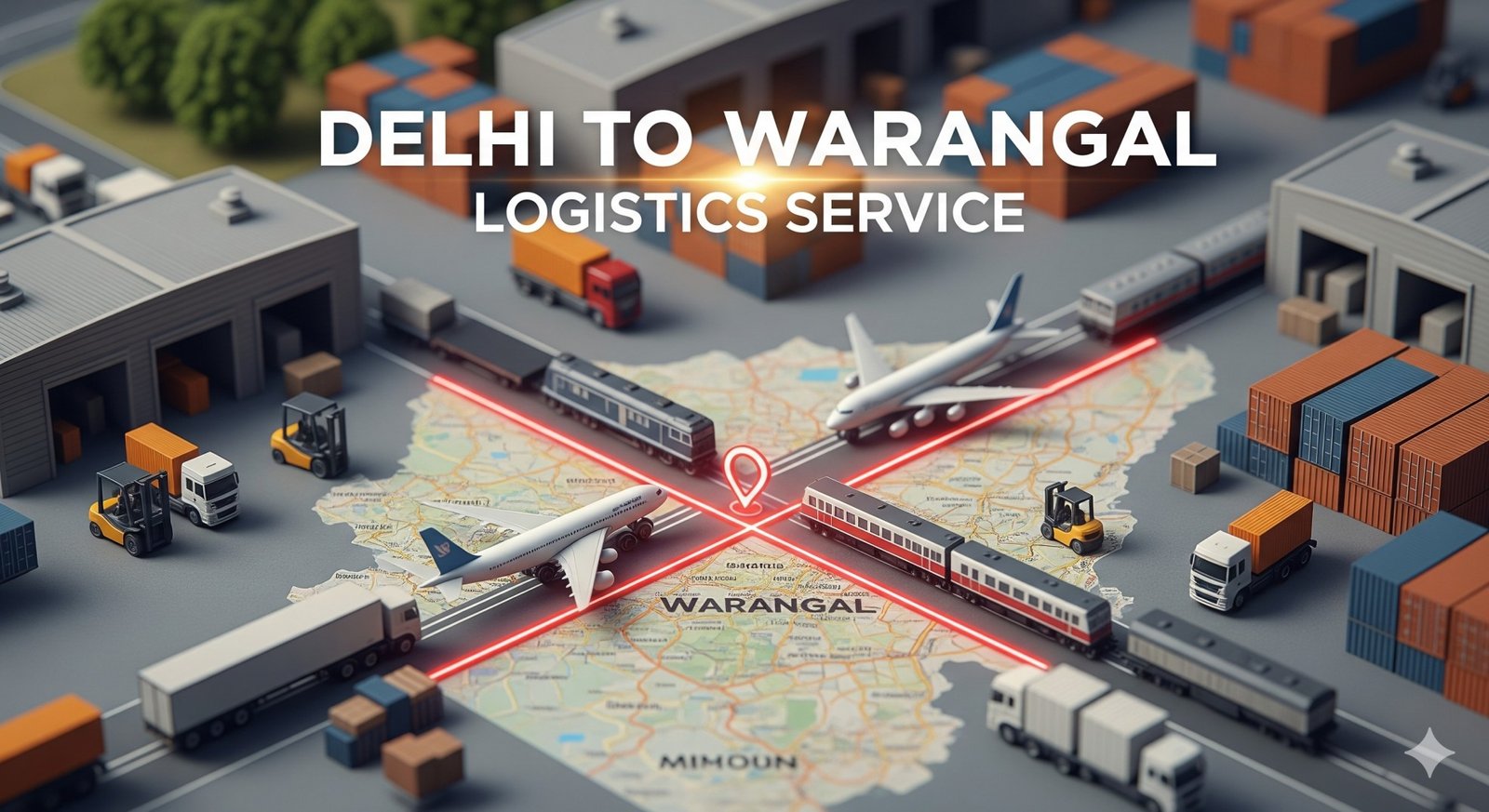 Delhi to Warangal Logistics Service Reliable Goods Transport Across India